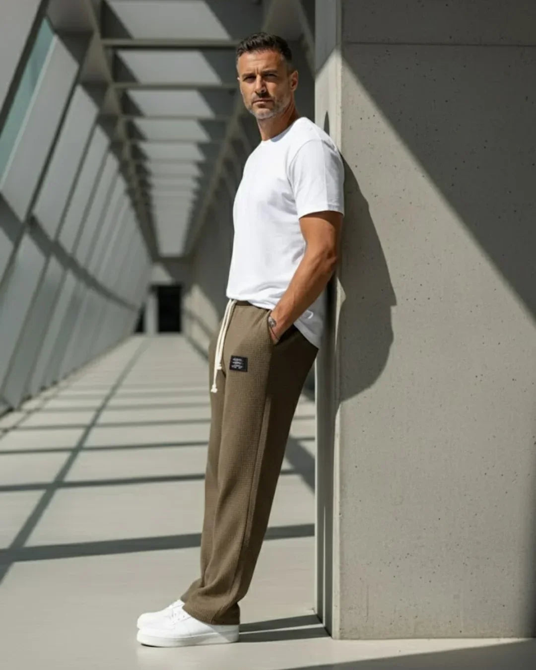 SoftLoom™ – Pantalon détente ultra-doux à coupe ample