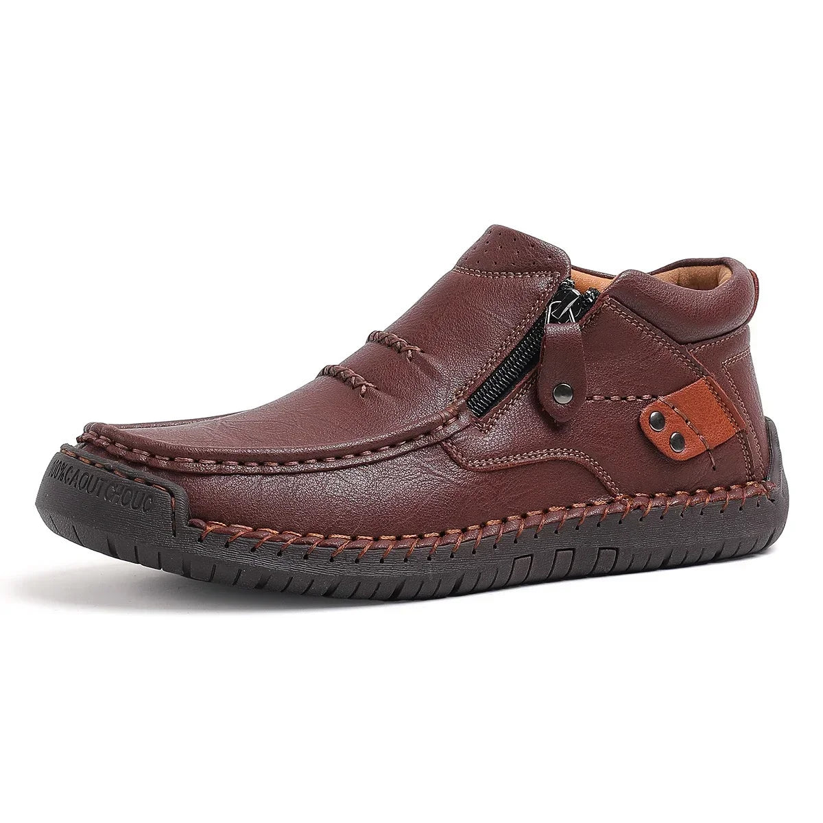 Barton™ • Chaussures en cuir faites à la main, alliant confort et caractère