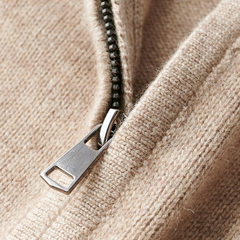 Santous™ - Pull élégant à fermeture zippée, chaud et confortable
