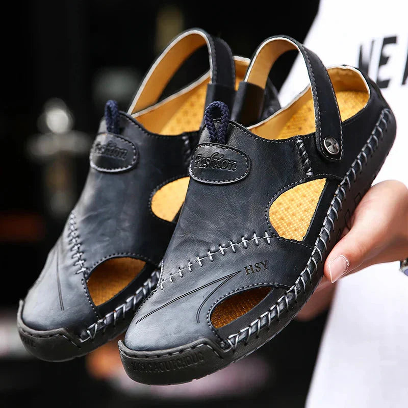 Zavon™ • Sandales Orthopédiques en Cuir