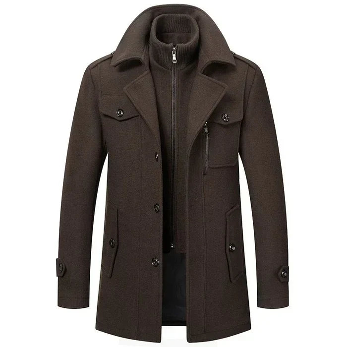 Peaky™ • Manteau deux pièces pour homme, élégant et chaud