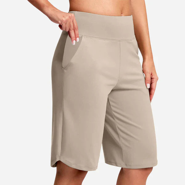 Zeniva™ – Bermuda de yoga extensible pour femme