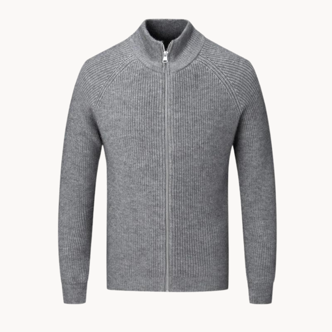 Pull zippé en cachemire Colton | Zavon