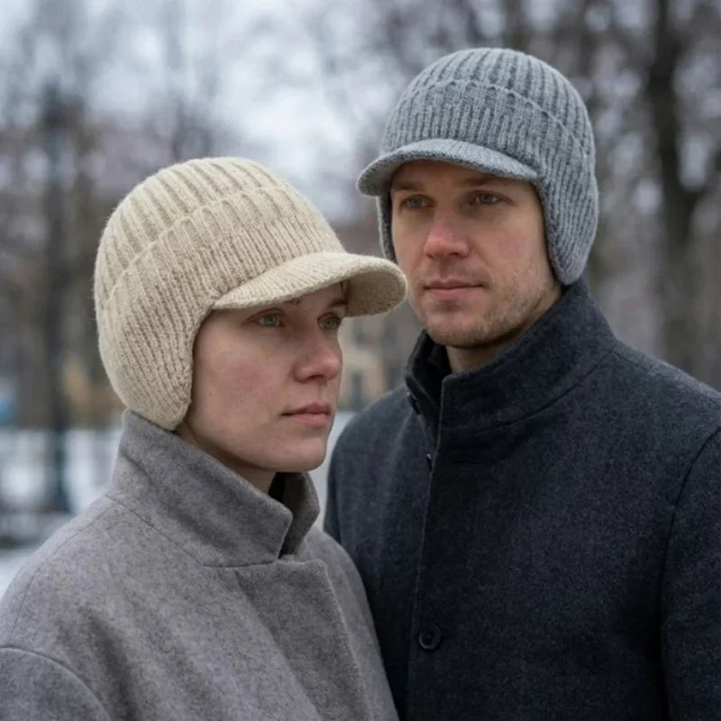 FjordWarm™ / Bonnet d’hiver thermique avec protection des oreilles