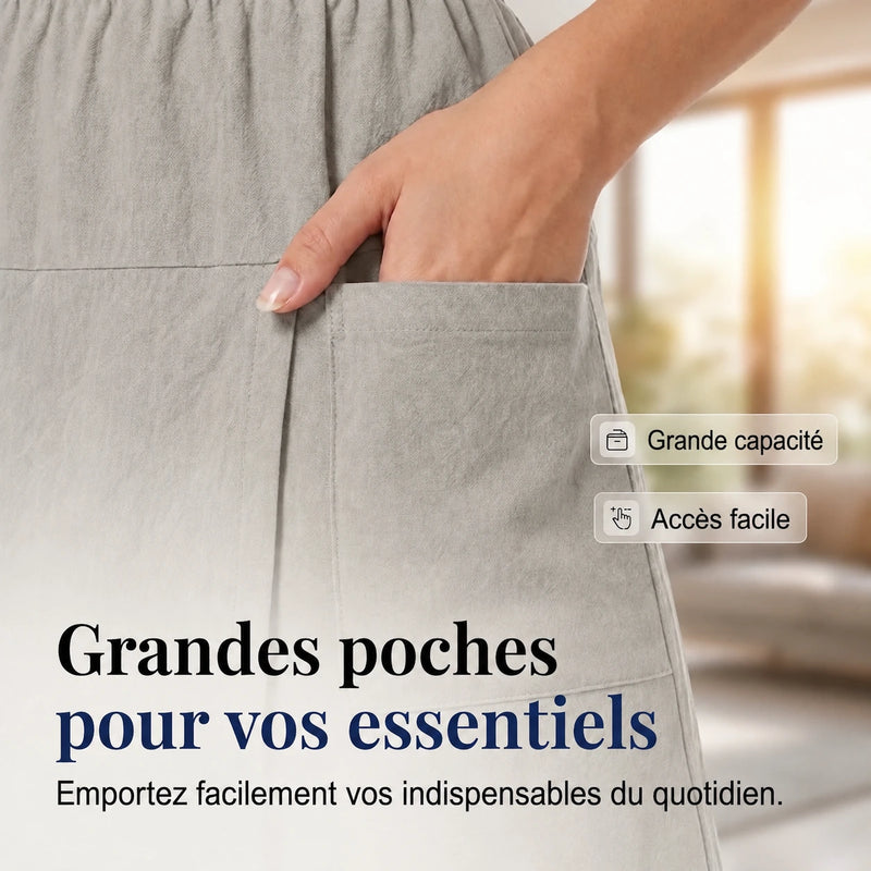 4. Deux poches avant pratiques au quotidien