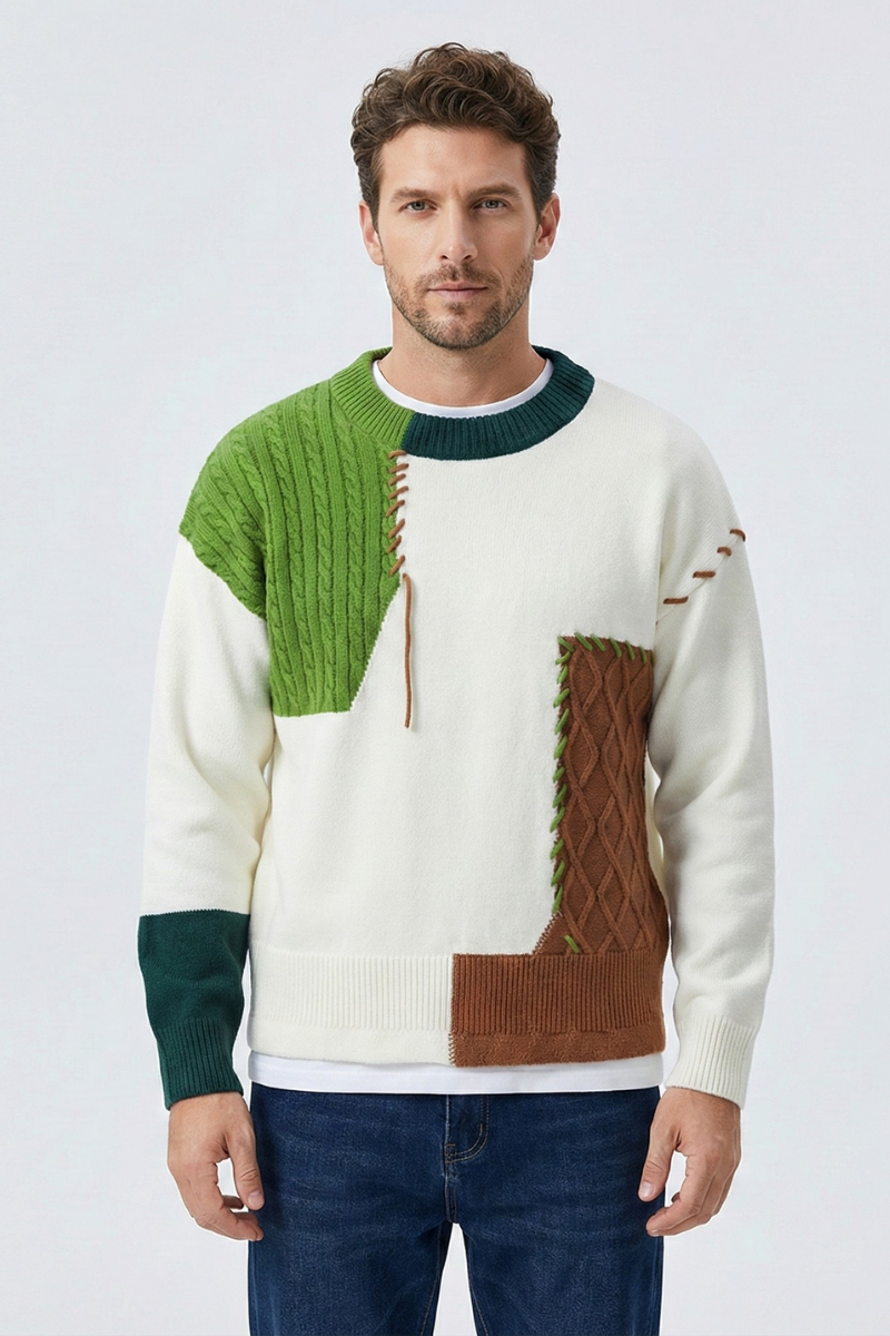 Pull en maille urbaine Luca | Zavon