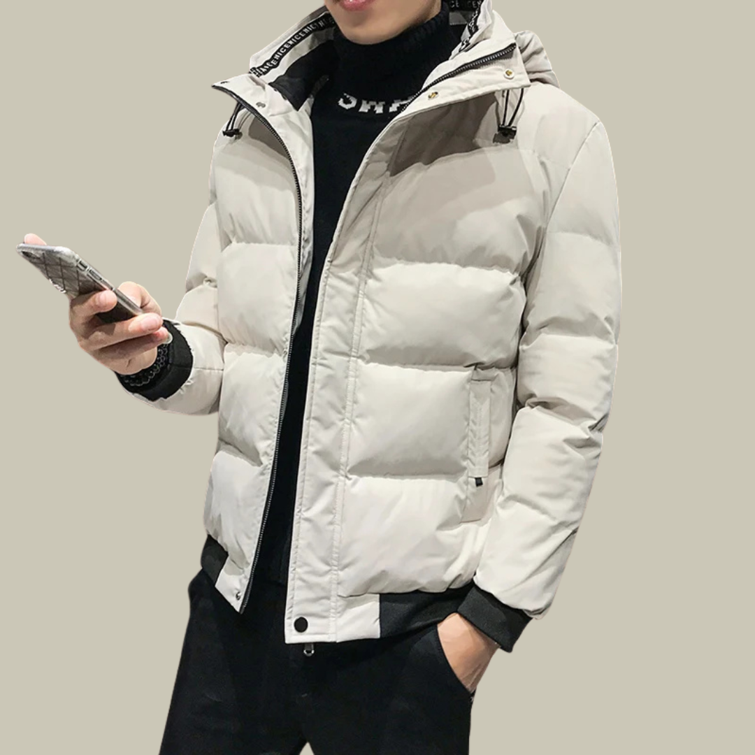 Veste d'hiver en coton pour hommes | Zavon