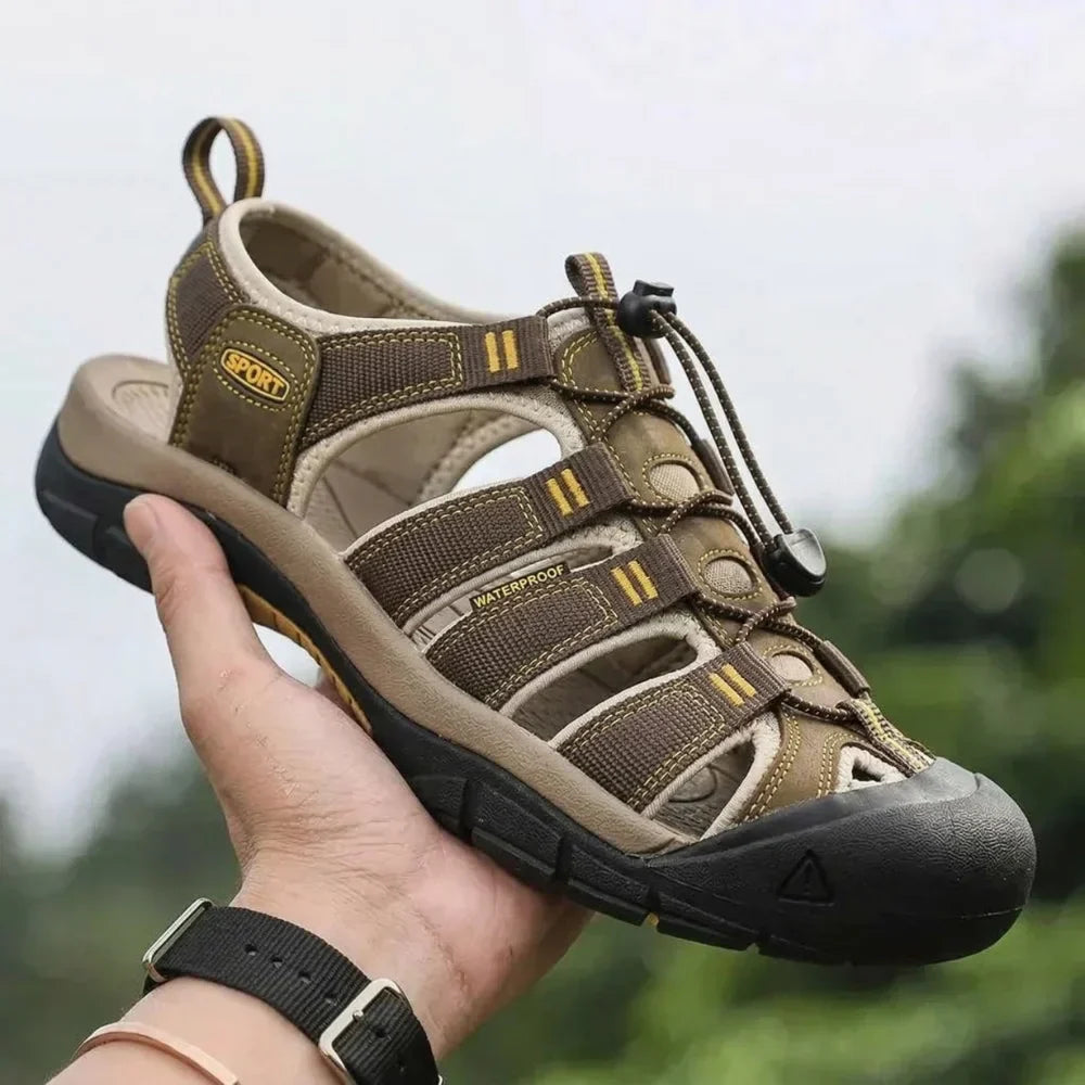 OrthoStride™ • Sandales de confort tout-terrain pour hommes