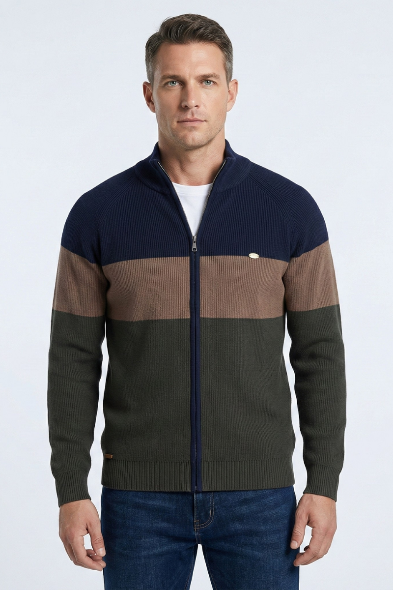 Cardigan zippé d’automne Edy | Zavon