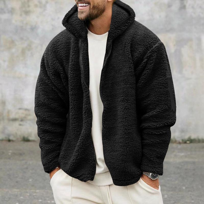 Veste à capuche en polaire double Paul | Zavon