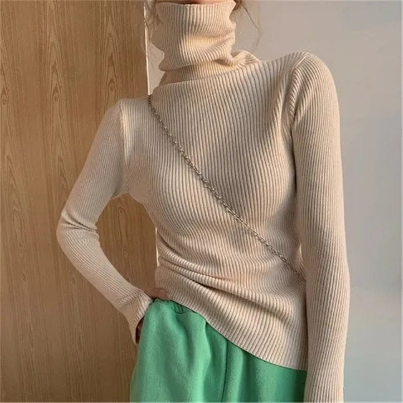 Pull Col Roulé Alice | Zavon