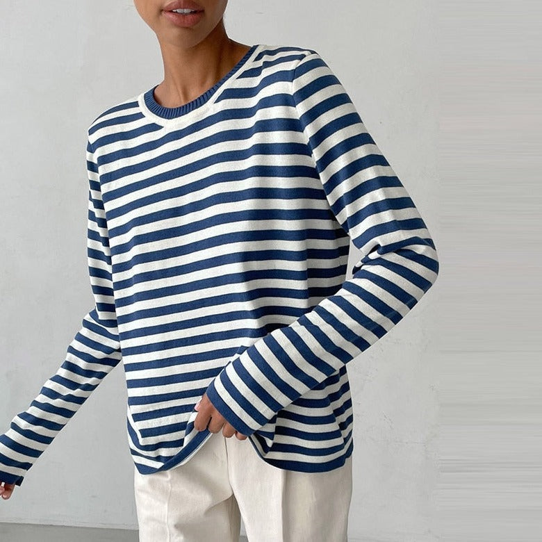 Pull ample rayé | Zavon