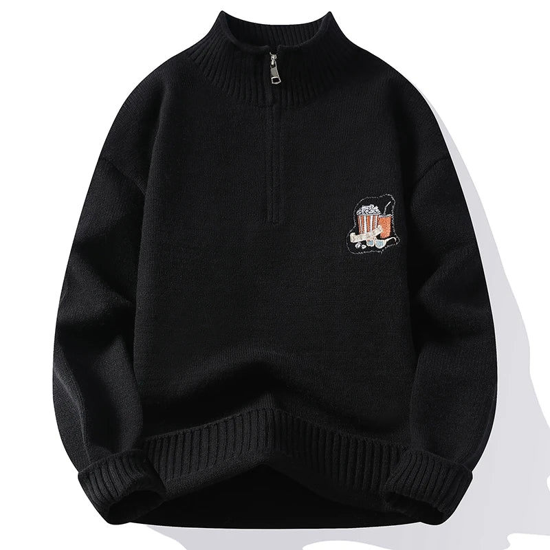 Pull zippé élégant Evan | Zavon