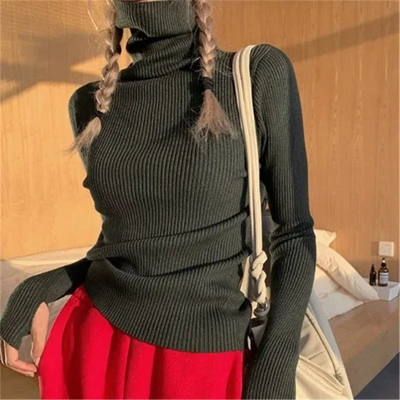 Pull Col Roulé Alice | Zavon
