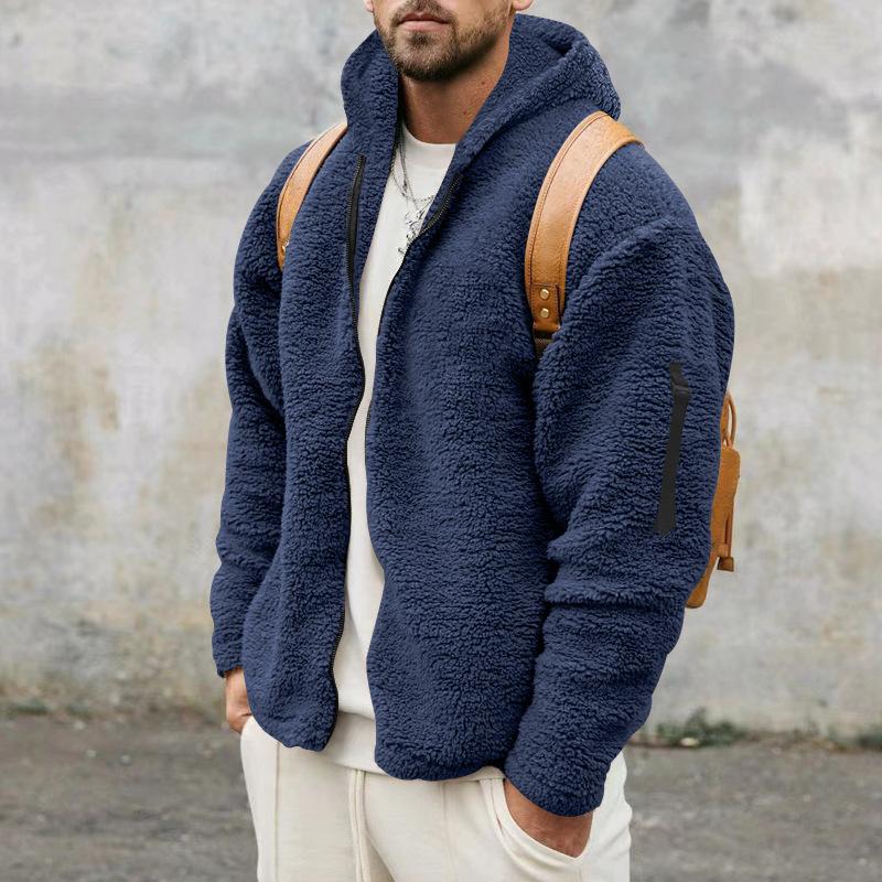 Veste à capuche en polaire double Paul | Zavon