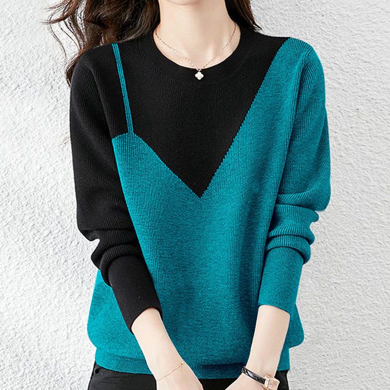 Pull tricoté à col rond | Zavon