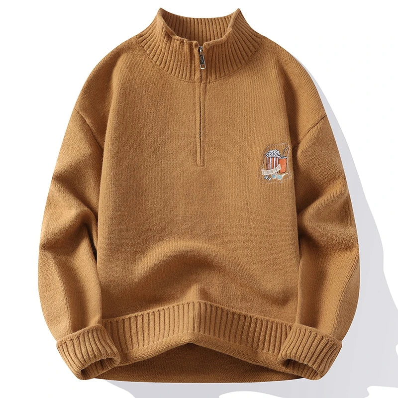 Pull zippé élégant Evan | Zavon