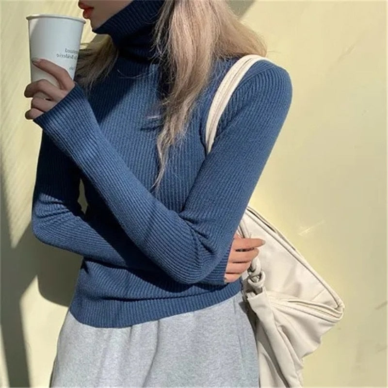 Pull Col Roulé Alice | Zavon