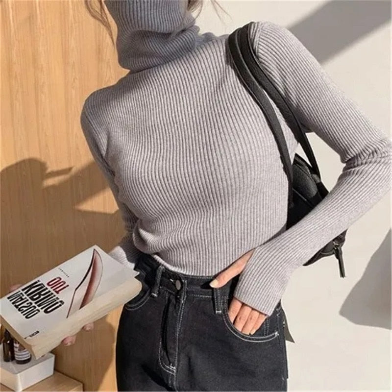 Pull Col Roulé Alice | Zavon