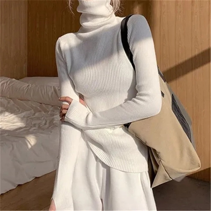 Pull Col Roulé Alice | Zavon