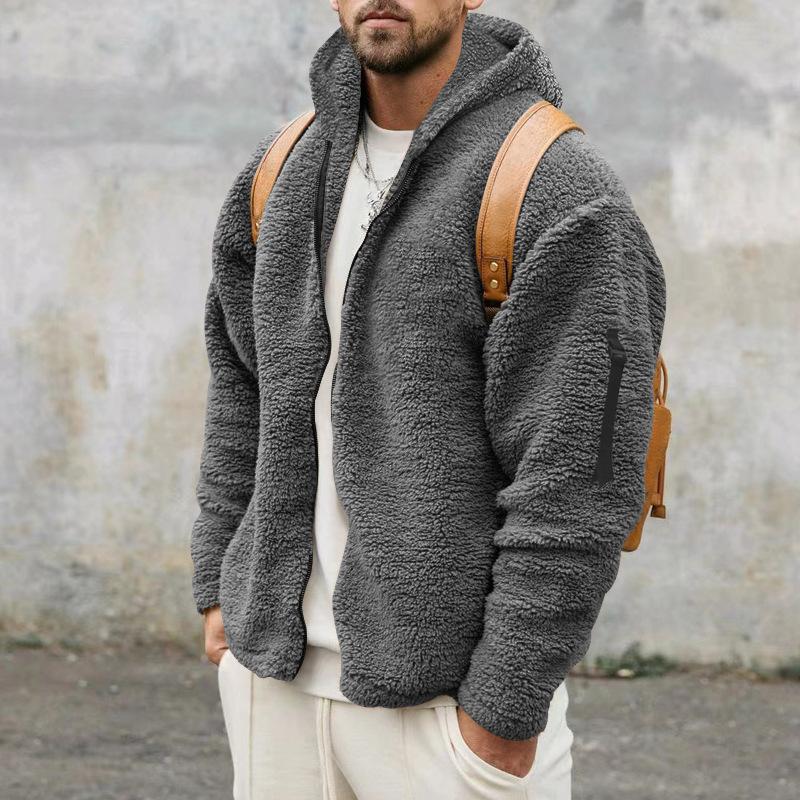 Veste à capuche en polaire double Paul | Zavon