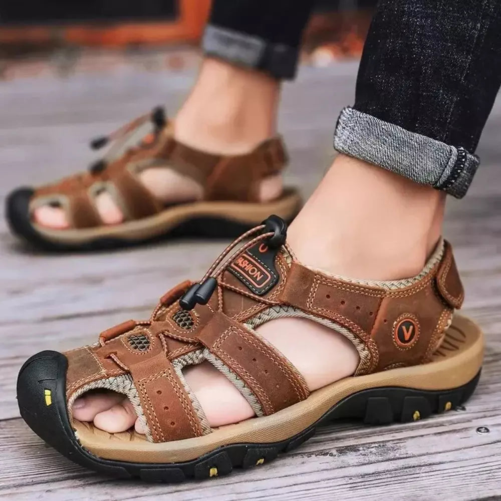 Sandales de confort tout-terrain pour hommes • ErgoStride™