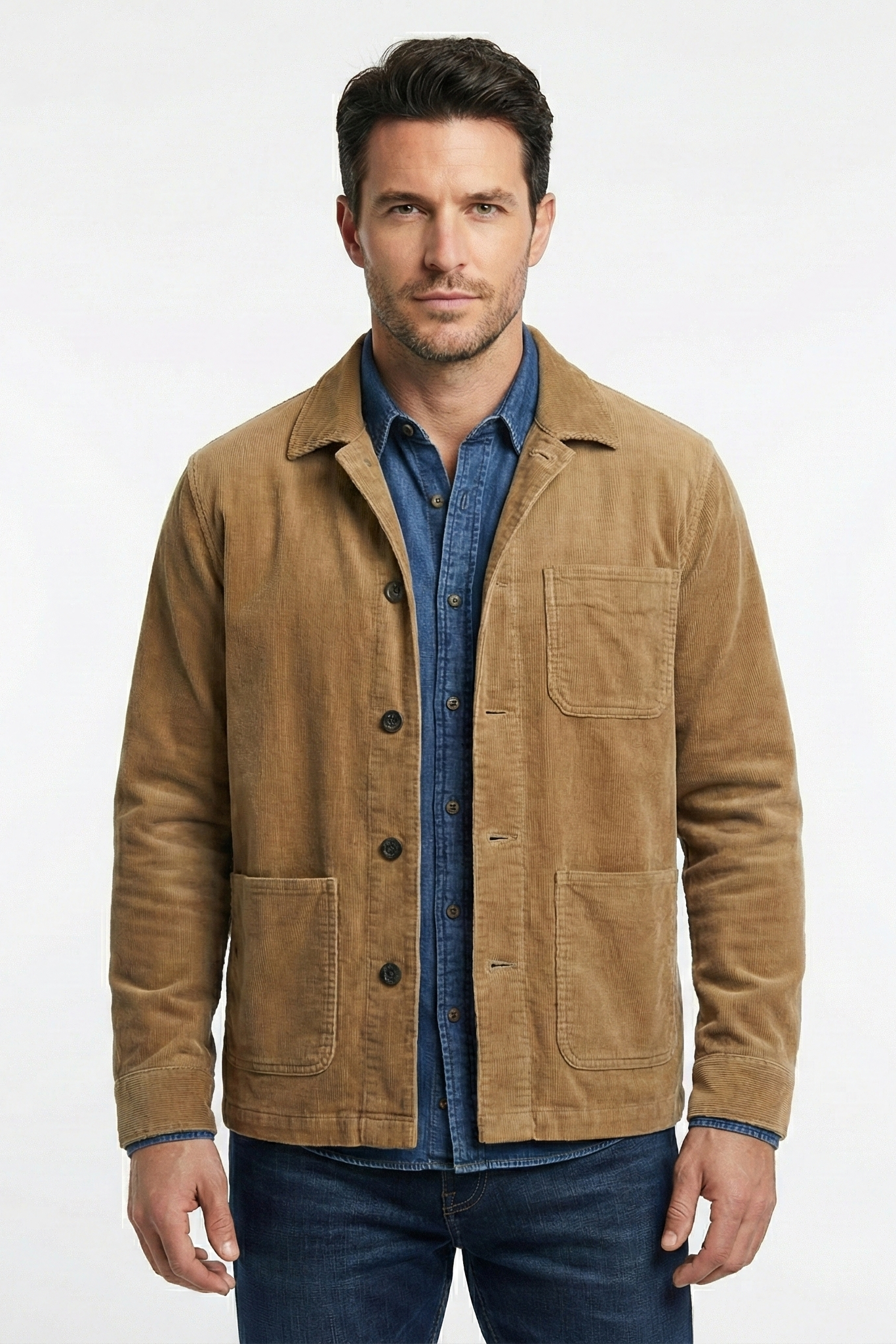 Veste de travail vintage pour hommes | Zavon