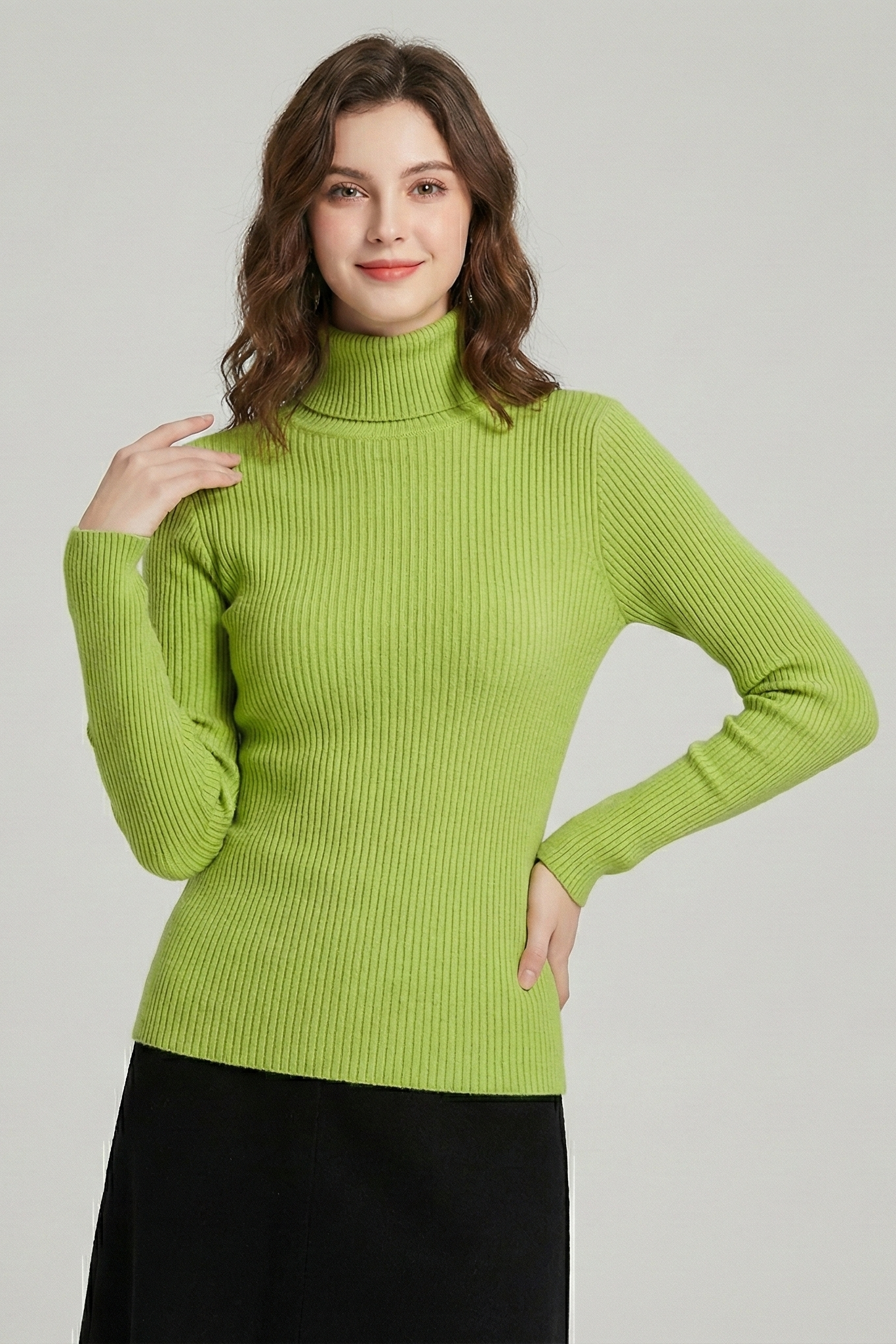Pull Col Roulé Alice | Zavon