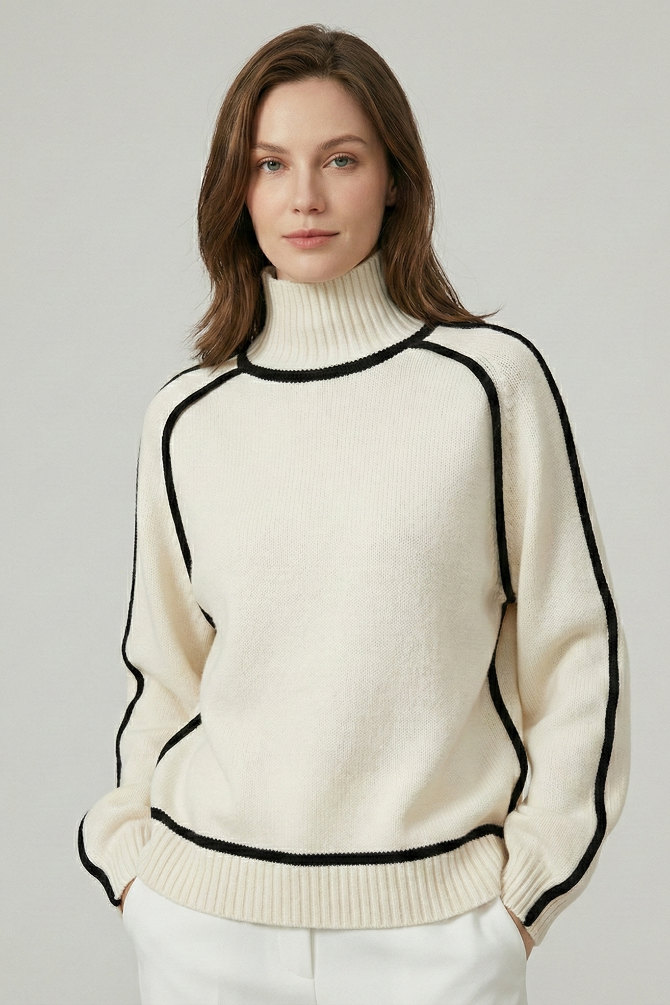 Pull à col roulé Lara | Zavon