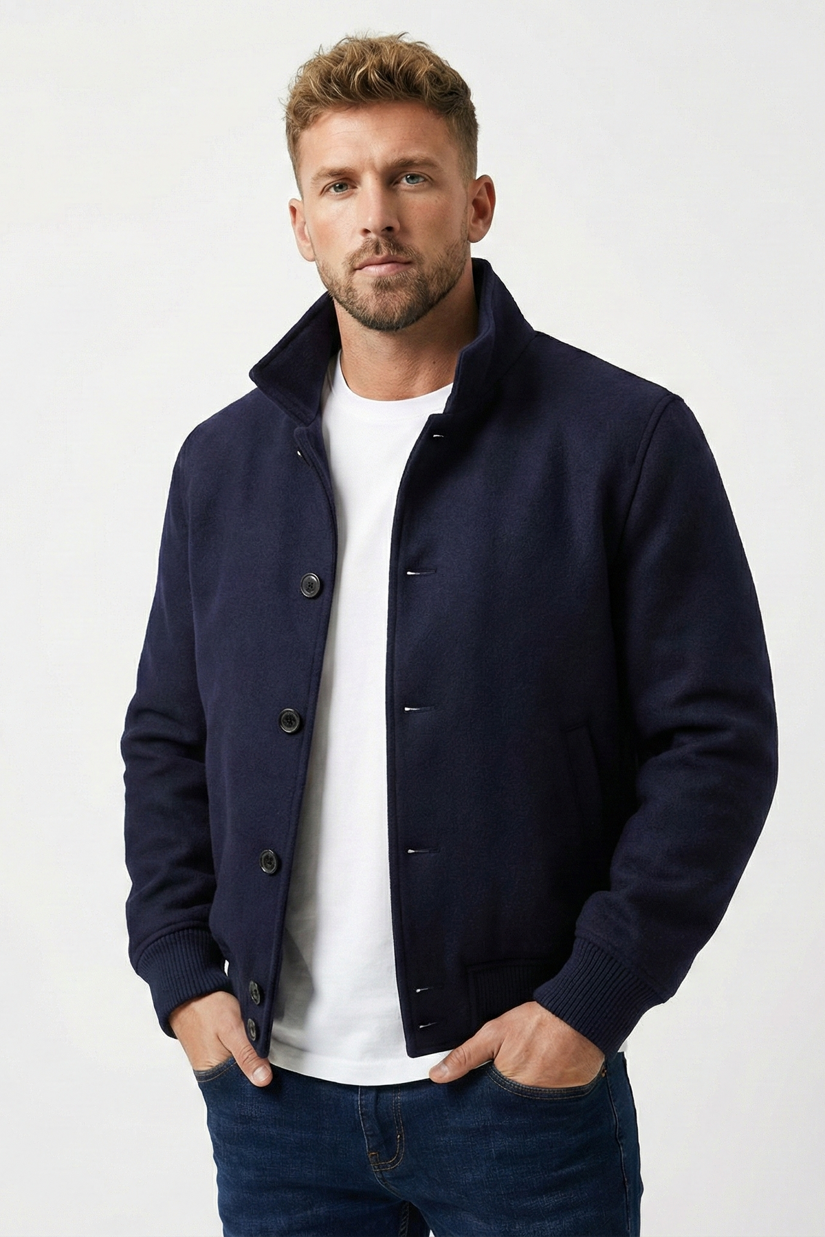 Berto Blouson aviateur décontracté pour homme | Zavon