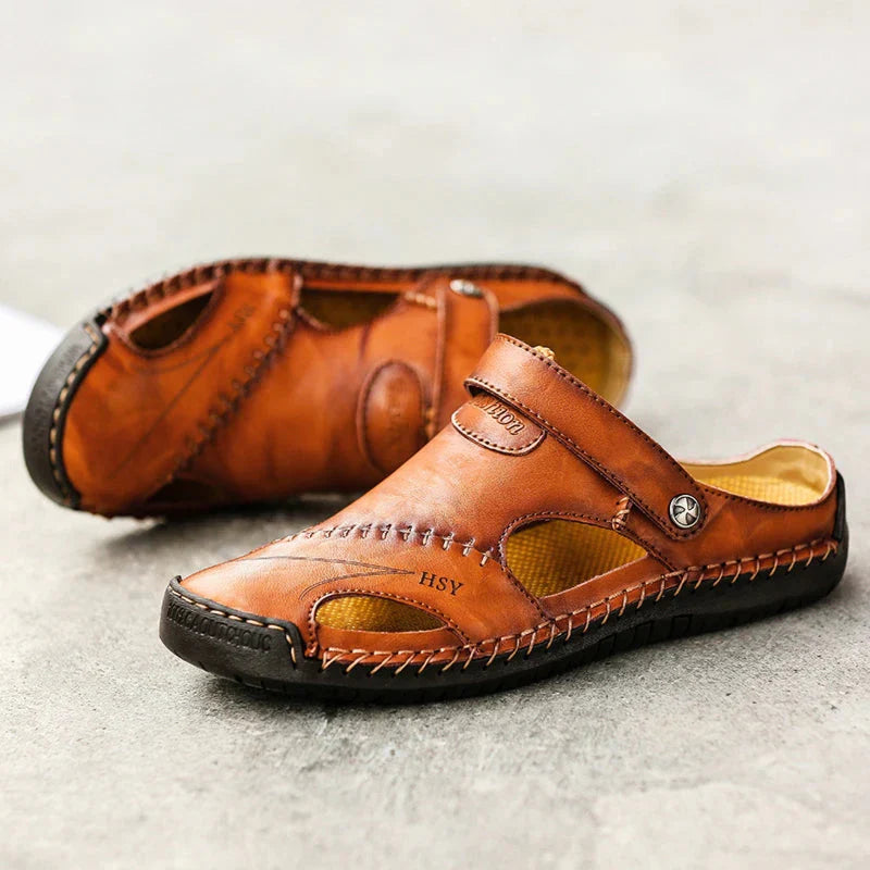 Sandales Orthopédiques en Cuir / Modeline™
