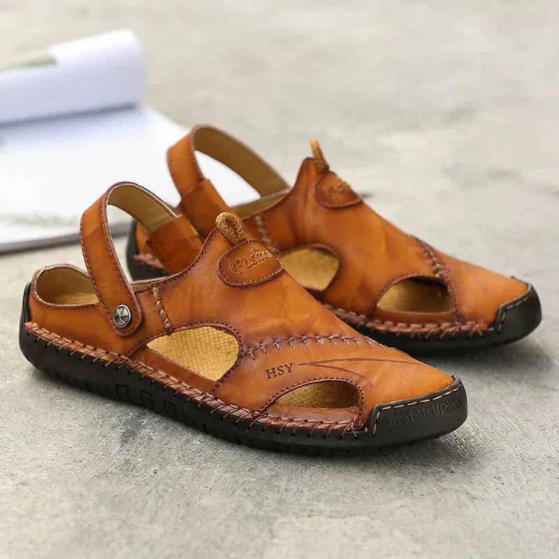 Zavon™ • Sandales Orthopédiques en Cuir