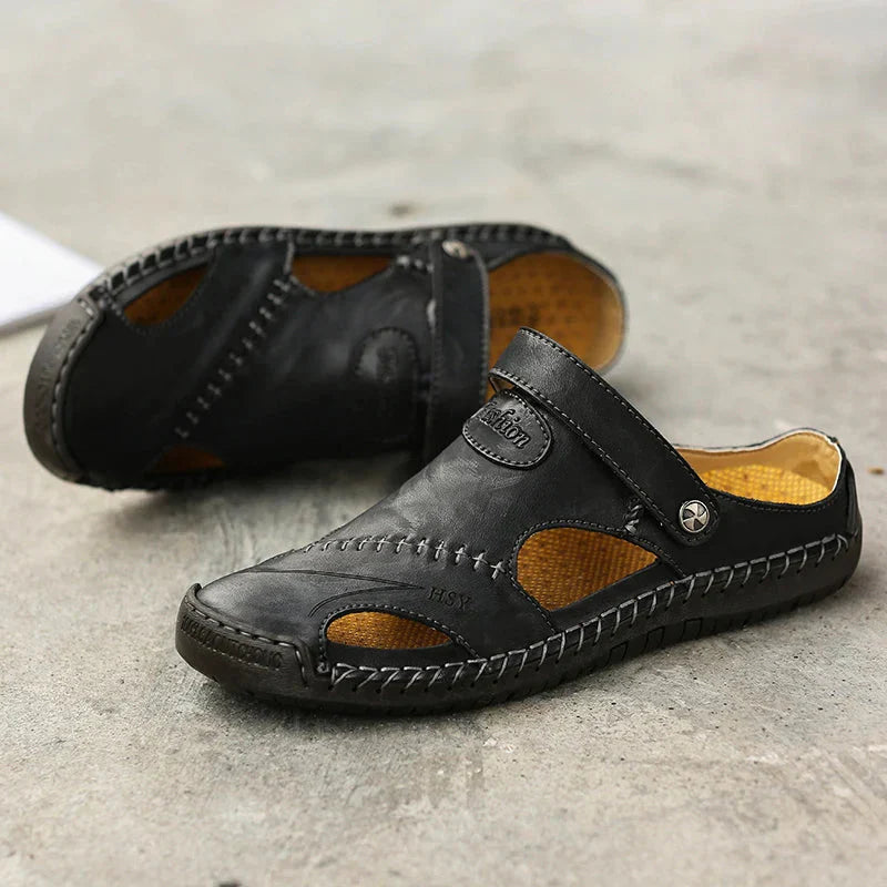 Sandales Orthopédiques en Cuir / Modeline™