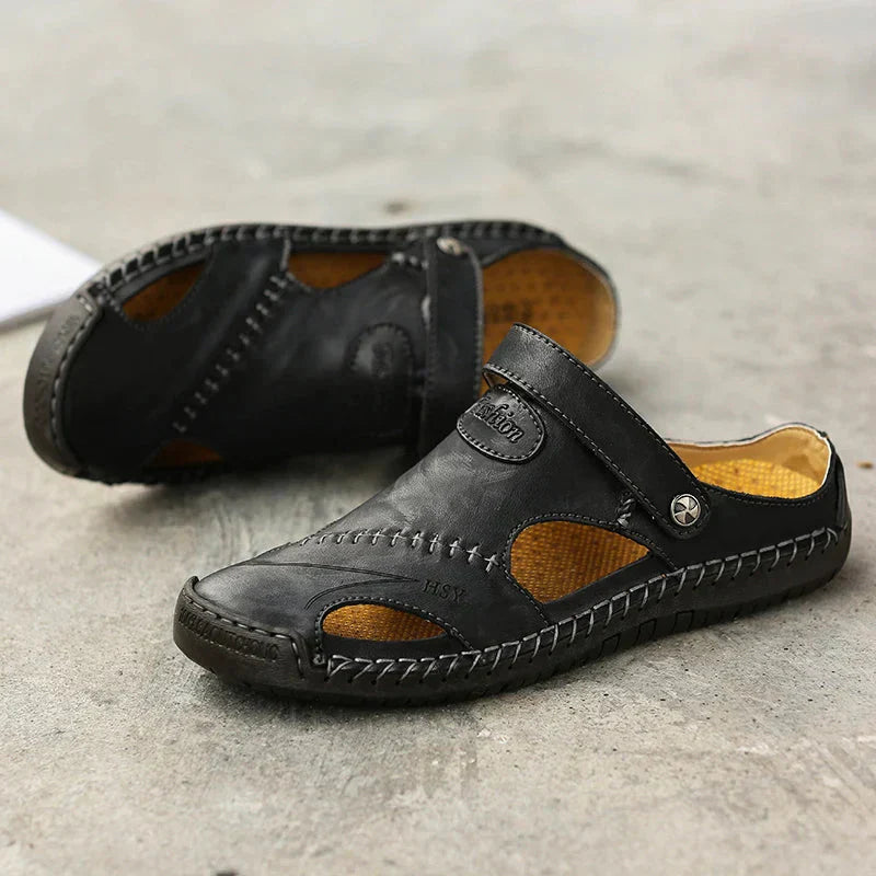 Zavon™ • Sandales Orthopédiques en Cuir
