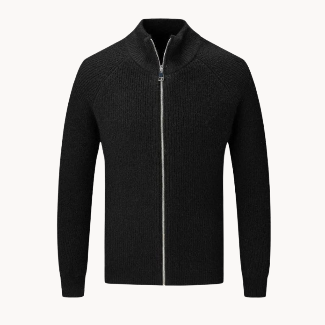 Pull zippé en cachemire Colton | Zavon