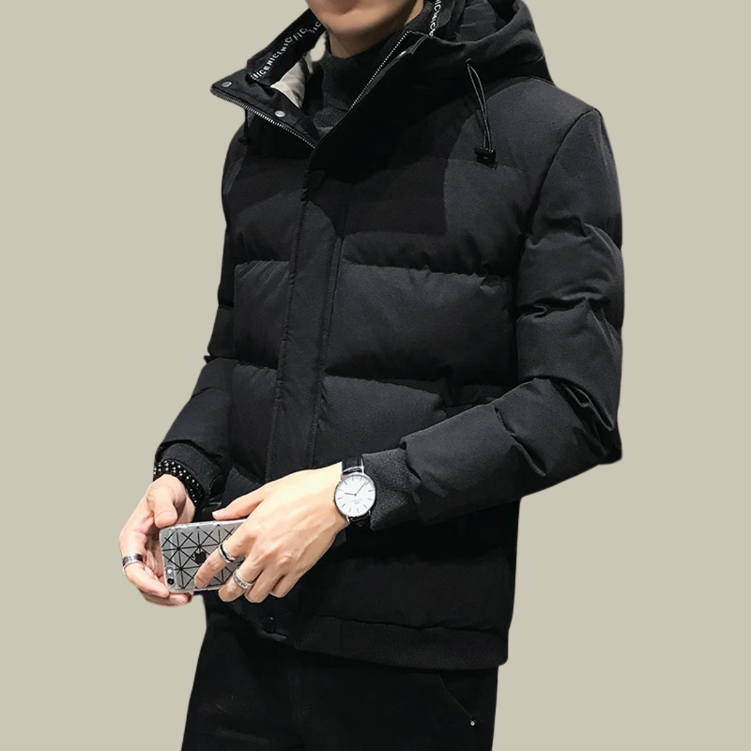 Veste d'hiver en coton pour hommes | Zavon