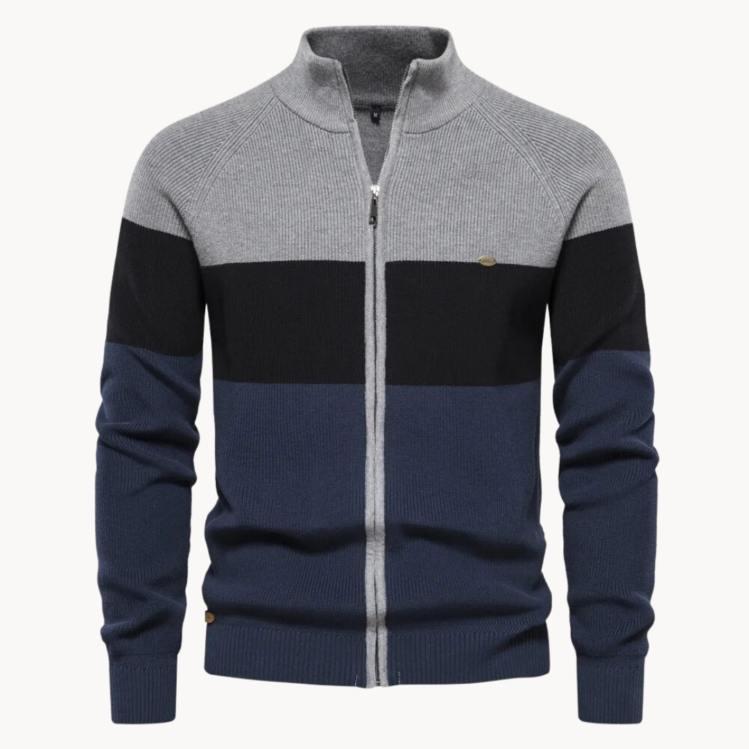 Cardigan zippé d’automne Edy | Zavon