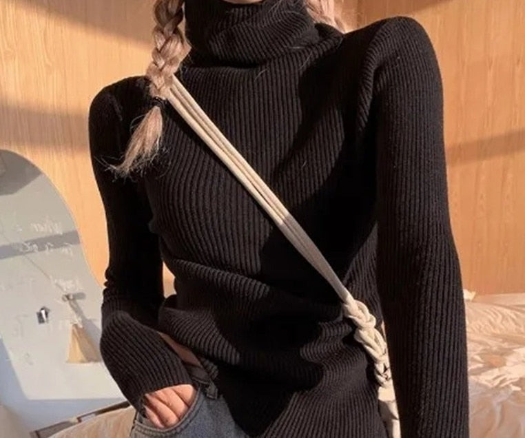 Pull Col Roulé Alice | Zavon