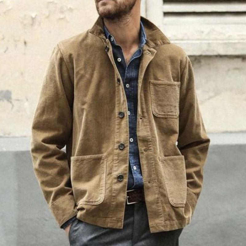 Veste de travail vintage pour hommes | Zavon