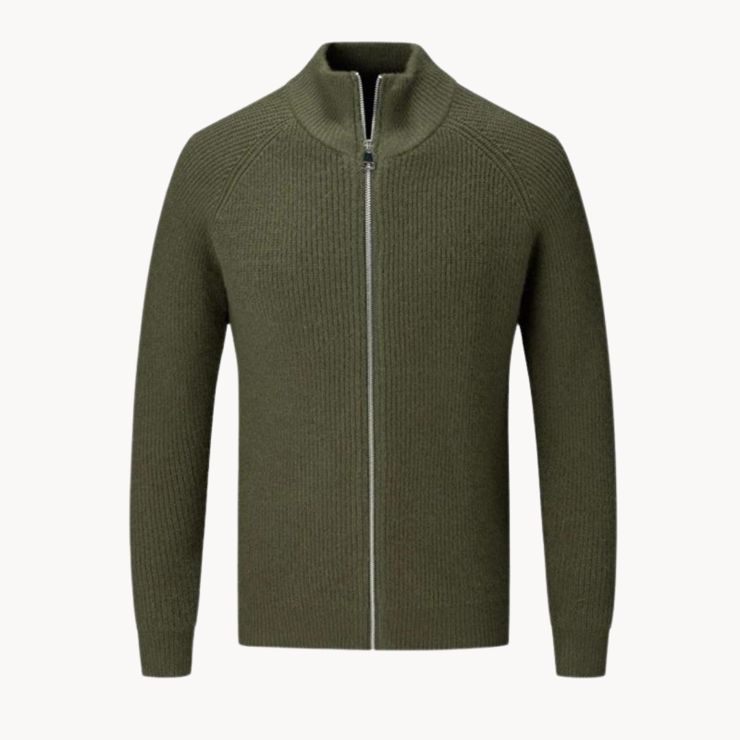 Pull zippé en cachemire Colton | Zavon