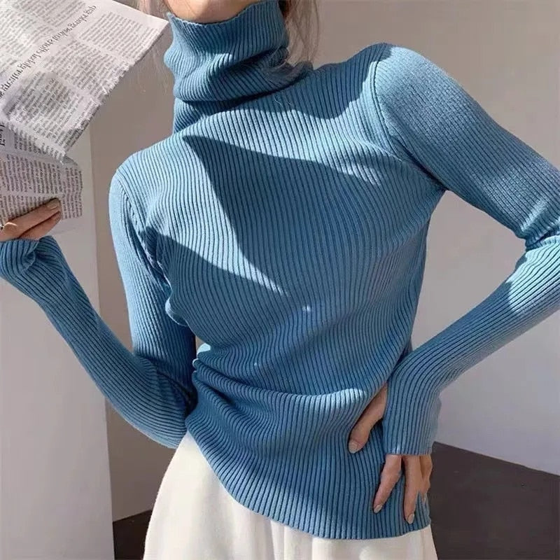 Pull Col Roulé Alice | Zavon