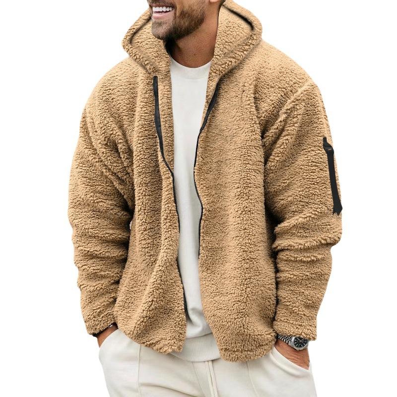 Veste à capuche en polaire double Paul | Zavon