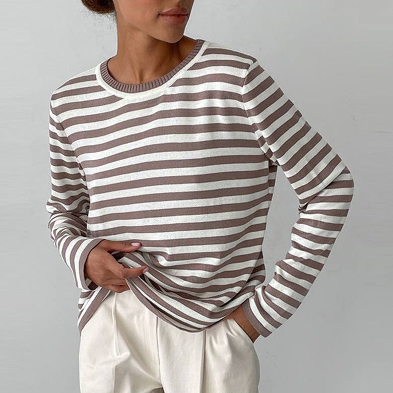 Pull ample rayé | Zavon
