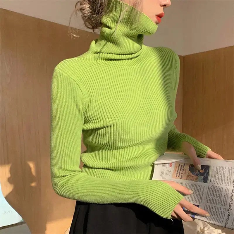 Pull Col Roulé Alice | Zavon