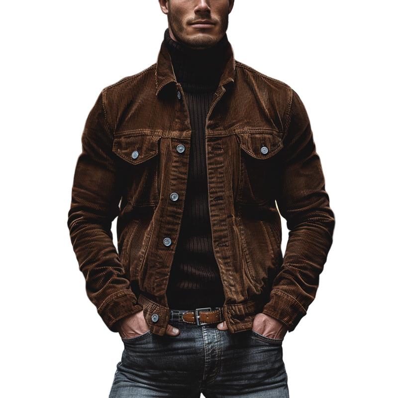 Louans Veste vintage pour homme | Zavon