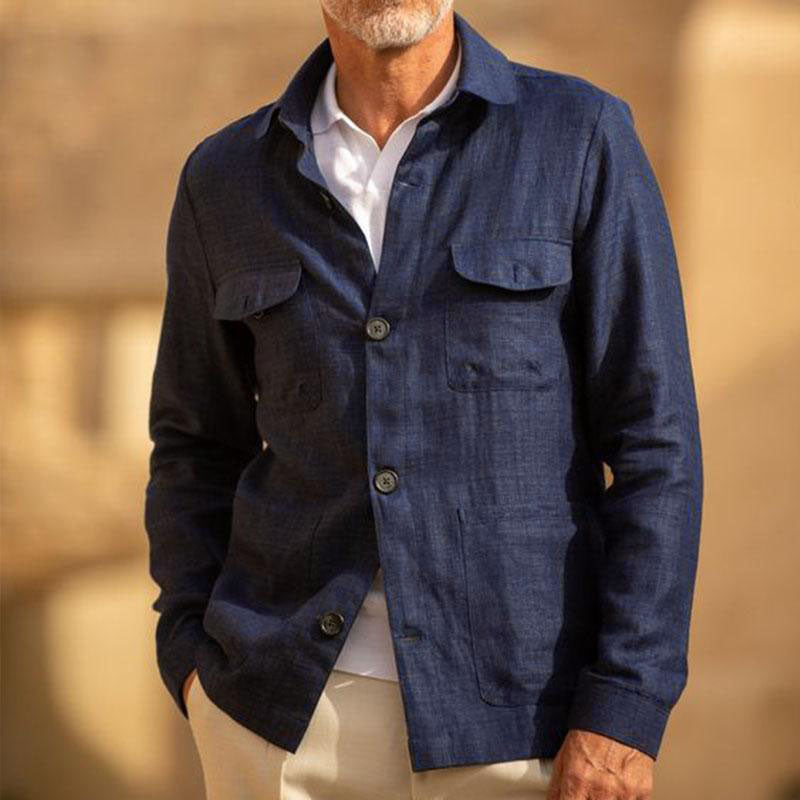 Veste décontractée coupe ajustée pour hommes | Zavon