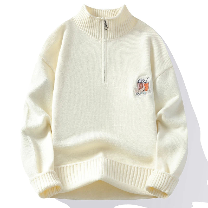 Pull zippé élégant Evan | Zavon