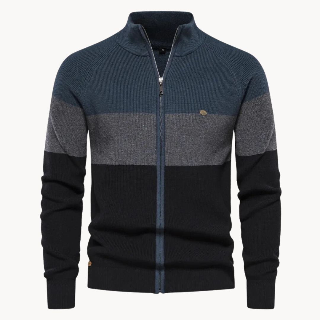 Cardigan zippé d’automne Edy | Zavon