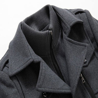 Peaky™ • Manteau deux pièces pour homme, élégant et chaud