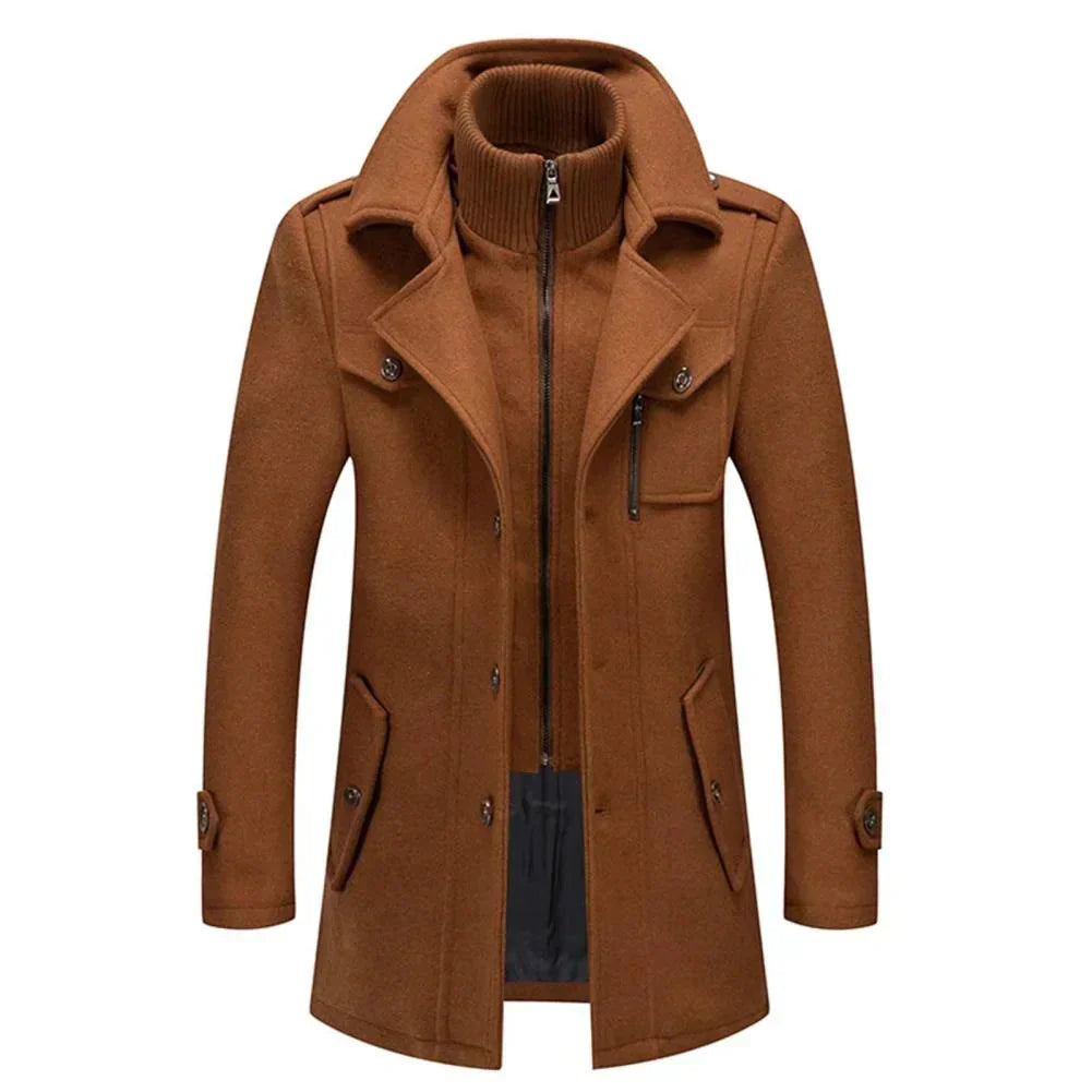 Manteau deux pièces pour homme : style et chaleur au quotidien | PEAKY™